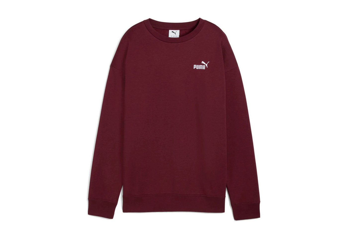 PUMA Fleecepullover Puma Damen Pullover ESS Small No.1 Logo Relaxed Crew FL 633268 von PUMA