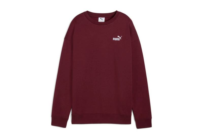 PUMA Fleecepullover Puma Damen Pullover ESS Small No.1 Logo Relaxed Crew FL 633268 von PUMA
