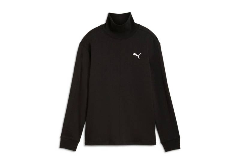 PUMA Fleecepullover Puma Damen Pullover HER High Neck Crew TR 681629 von PUMA