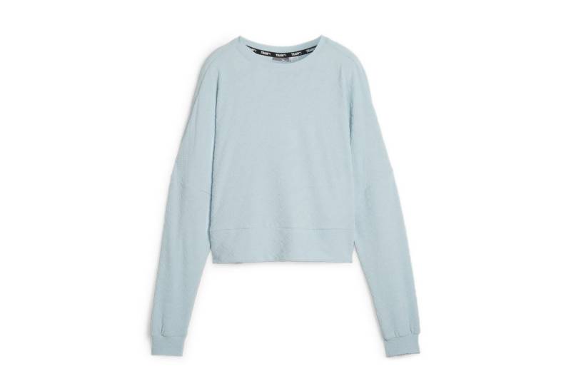 PUMA Fleecepullover Puma Damen Pullover Puma Fit Branded Fleece Crew 524124 von PUMA