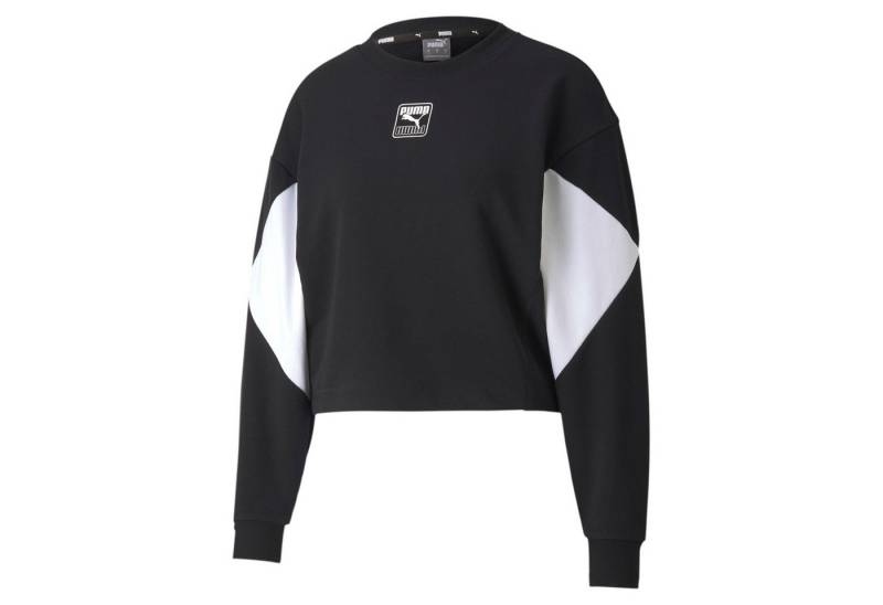 PUMA Fleecepullover Puma Damen Pullover Rebel Crew TR 583559 von PUMA