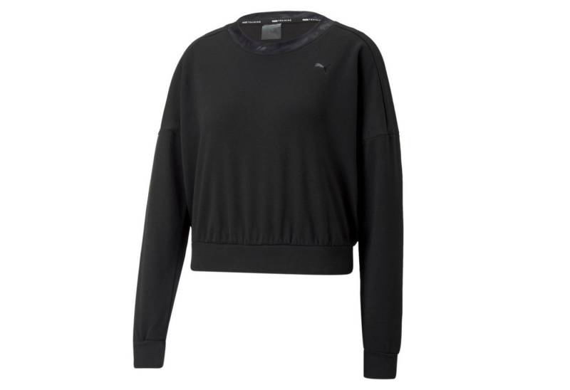 PUMA Fleecepullover Puma Damen Pullover Safari Glam Crew 522244 von PUMA