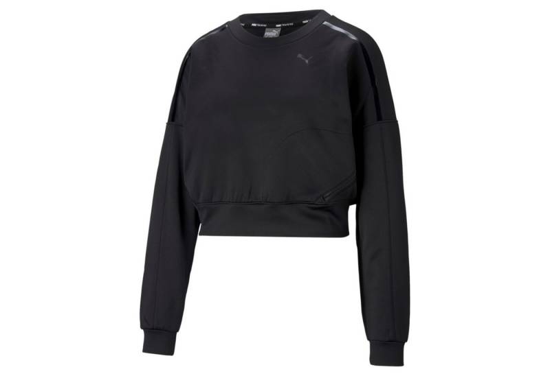 PUMA Fleecepullover Puma Damen Pullover Train Zip Crew Sweatshirt 520272 von PUMA
