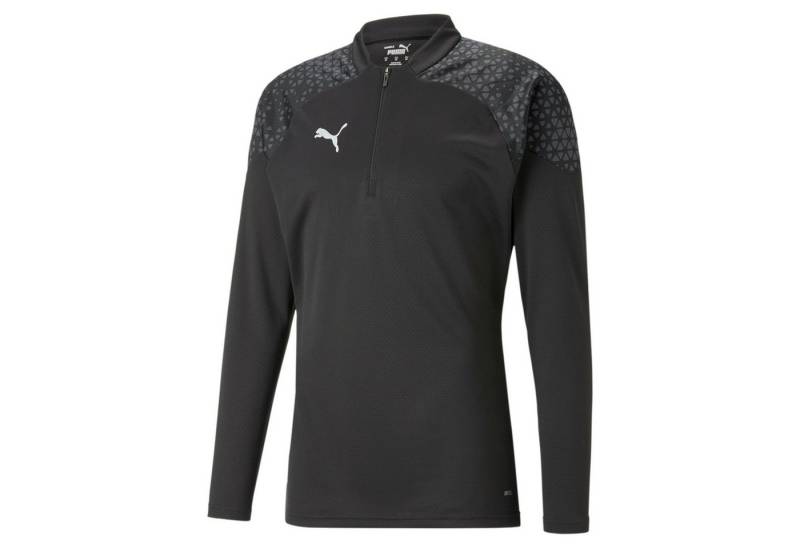 PUMA Fleecepullover Puma Herren Trainingstop teamCUP Training 1/4 Zip Top 657982 von PUMA