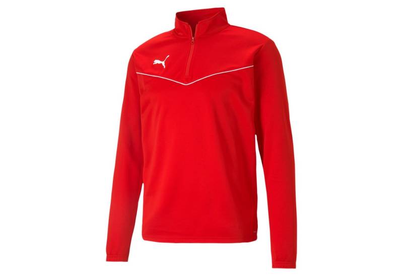 PUMA Fleecepullover Puma Herren Trainingstop teamRISE 1/4 Zip Top 657394 von PUMA