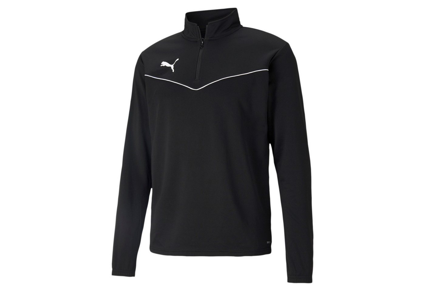 PUMA Fleecepullover Puma Herren Trainingstop teamRISE 1/4 Zip Top 657394 von PUMA