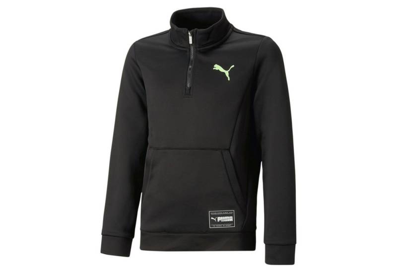 PUMA Fleecepullover Puma Kinder Pullover FIT Quarter-Zip DK B 673194 von PUMA
