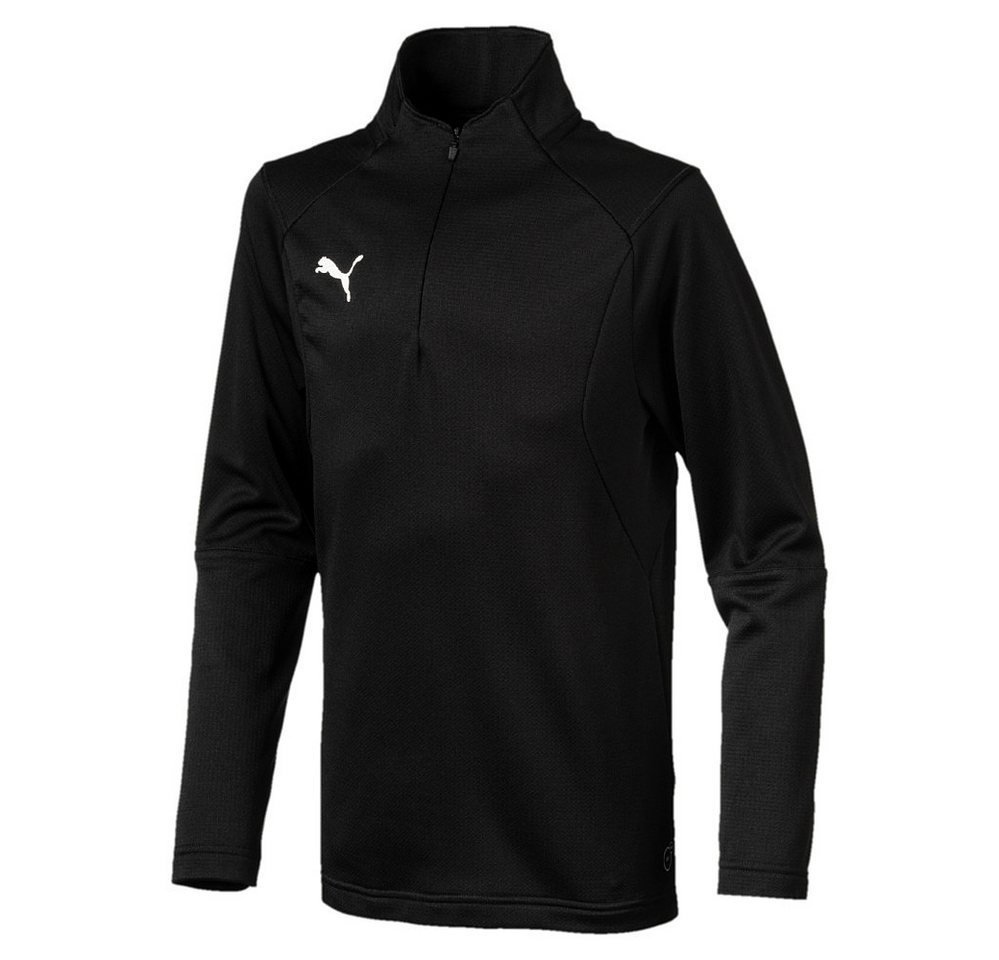 PUMA Fleecepullover Puma Kinder Trainingstop Liga Training 1/4 Zip Top Jr 655646 von PUMA