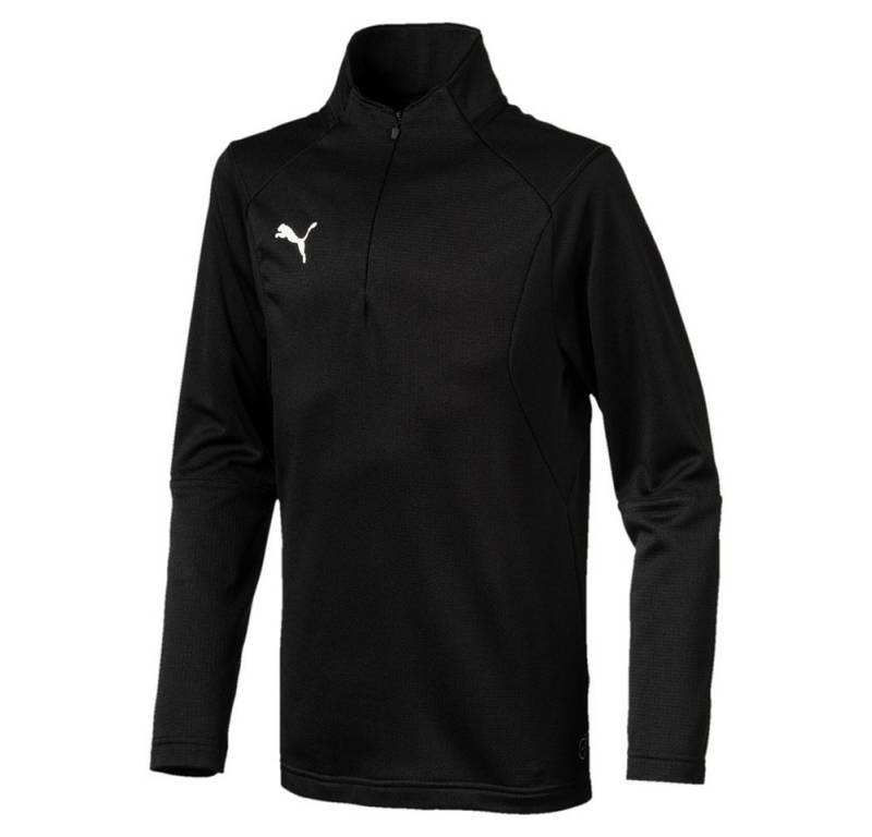 PUMA Fleecepullover Puma Kinder Trainingstop Liga Training 1/4 Zip Top Jr 655646 von PUMA