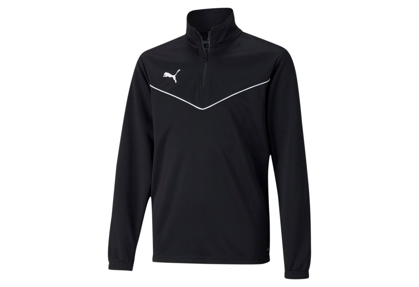 PUMA Fleecepullover Puma Kinder Trainingstop teamRISE 1/4 Zip Top Jr 657395 von PUMA