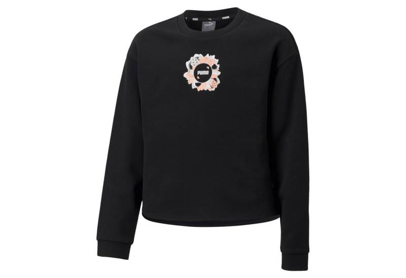 PUMA Fleecepullover Puma Mädchen Pullover Alpha Crew TR G 586173 von PUMA