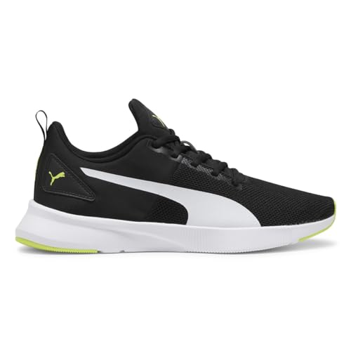 PUMA Flyer Runner Unisex Turnschuh, Puma Black Lime Pow, 44.5 EU von PUMA