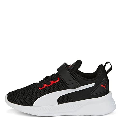 PUMA Flyer Runner V Inf Sneaker, Black White Red, 27 EU von PUMA