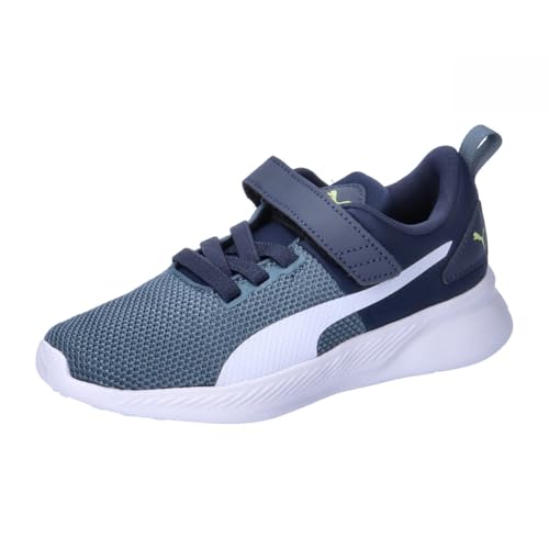 PUMA Flyer Runner V PS Sneaker, Club Navy-Gray Skies White, 34 EU von PUMA