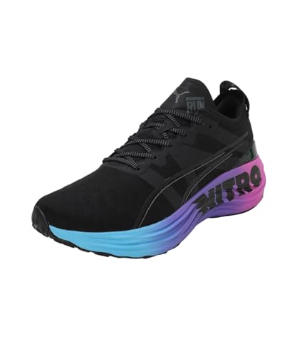 PUMA ForeverRun Nitro Herren Laufschuhe - Schwarz, Schwarz , 42 EU von PUMA