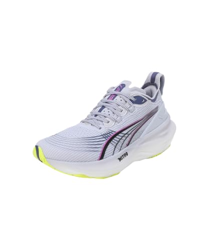 PUMA Damen Foreverrun Nitro 2 Laufschuhe Stabilitätsschuh Cool Weather-Yellow Alert - Blau 37,5 von PUMA