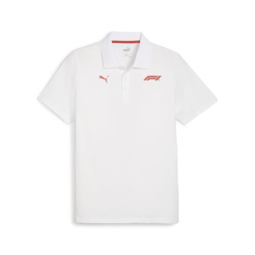 PUMA Formel 1 Essentials Kleines Logo Polo Herren - Weiß - Größe: XXL von PUMA