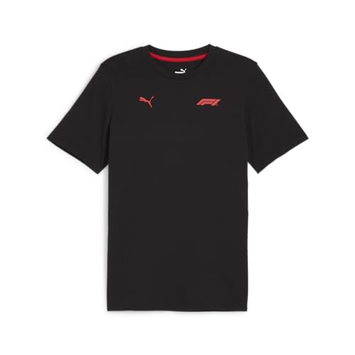 PUMA Formel 1 Essentials Kleines Logo Tshirt Herren - Schwarz - Größe: S von PUMA