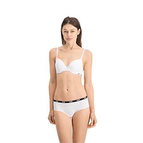 PUMA Damen Bra Unterwäsche, Weiß, 70 / D EU von PUMA
