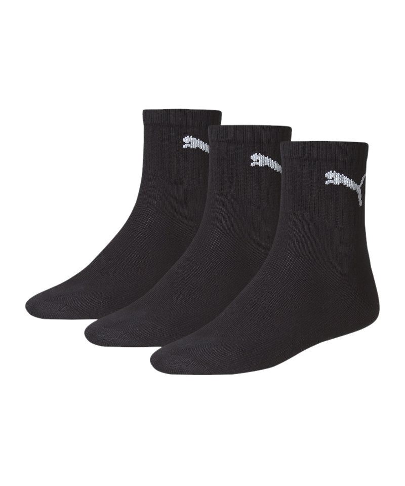 PUMA Freizeitsocken PUMA Short Crew 3er Pack Socken Sportsocken Herren Baumwolle von PUMA