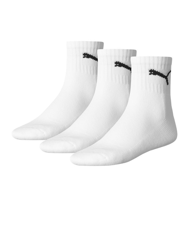 PUMA Freizeitsocken PUMA Short Crew 3er Pack Socken Sportsocken Herren Baumwolle von PUMA