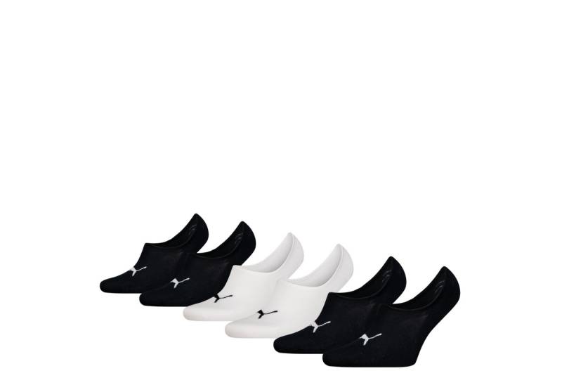 PUMA Füßlinge PUMA UNISEX FOOTIE HIGHCUT 6P ECOM (6 Paar) Mit eingestricktem Logo von PUMA