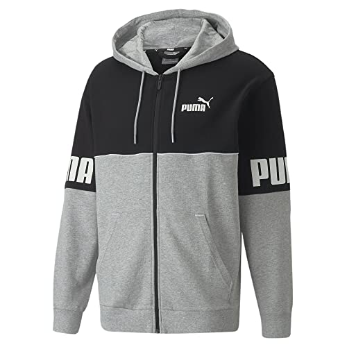 PUMA Full-Zip-Kapuzen-Sweatshirt Power Colorblock TR von PUMA