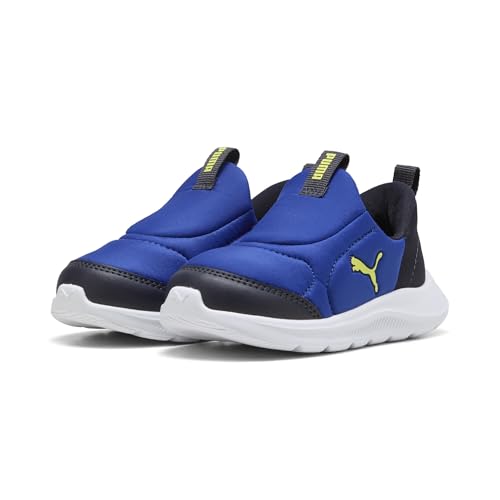 PUMA Fun Racer 2 SLIPTECH INF Sneaker, Vivid Blue-Lemon Sherbert, 27 EU von PUMA