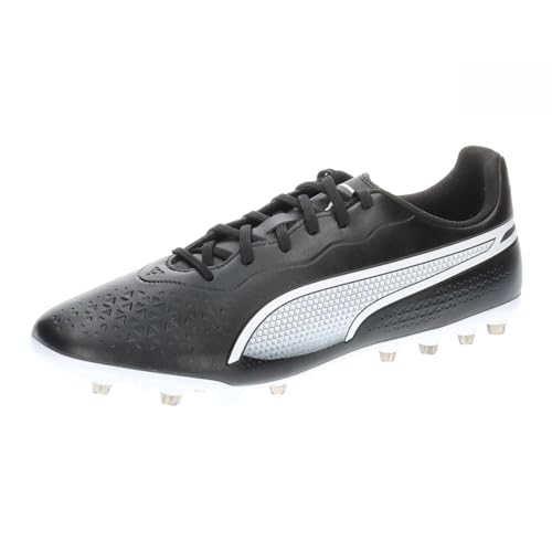 PUMA Fußball - Schuhe - Nocken King Match MG Eclipse schwarzweiss 43 von PUMA
