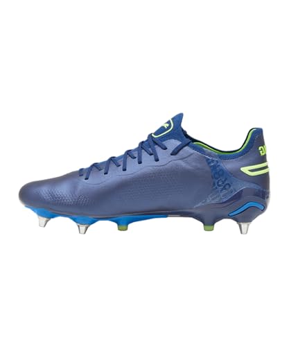 PUMA King Ultimate MxSG Fußballschuh Herren blau/grün, 7.5 UK - 41 EU von PUMA