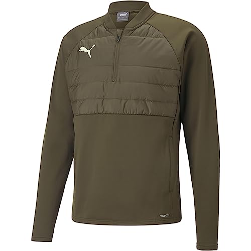 PUMA Fußball - Teamsport Textil - Sweatshirts individualLIGA Hybrid Sweatshirt Gruen L von PUMA