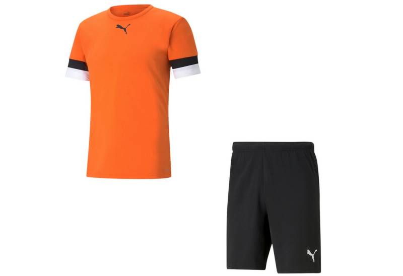 PUMA Fußballtrikot Puma Herren Set Trikot+Hose teamRISE Jersey 704932+704942 von PUMA