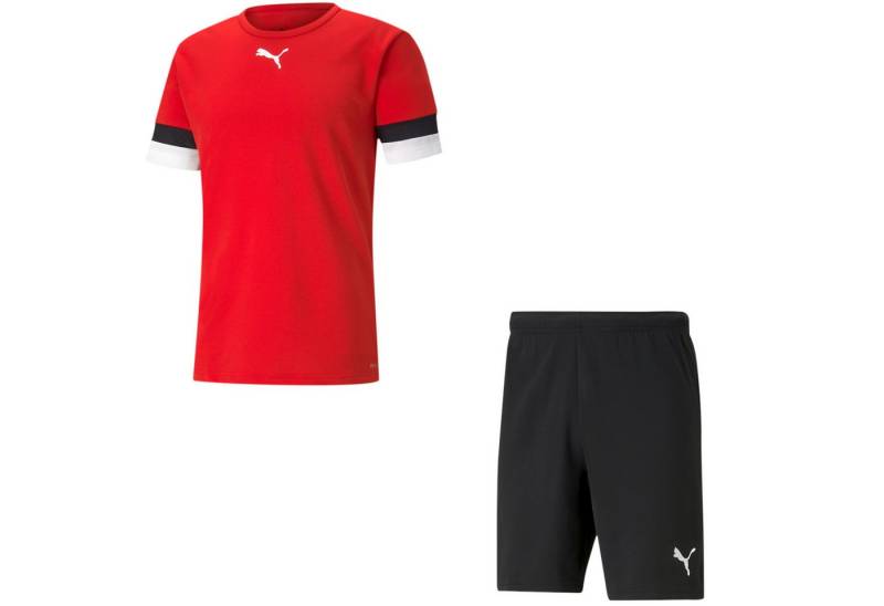 PUMA Fußballtrikot Puma Herren Set Trikot+Hose teamRISE Jersey 704932+704942 von PUMA
