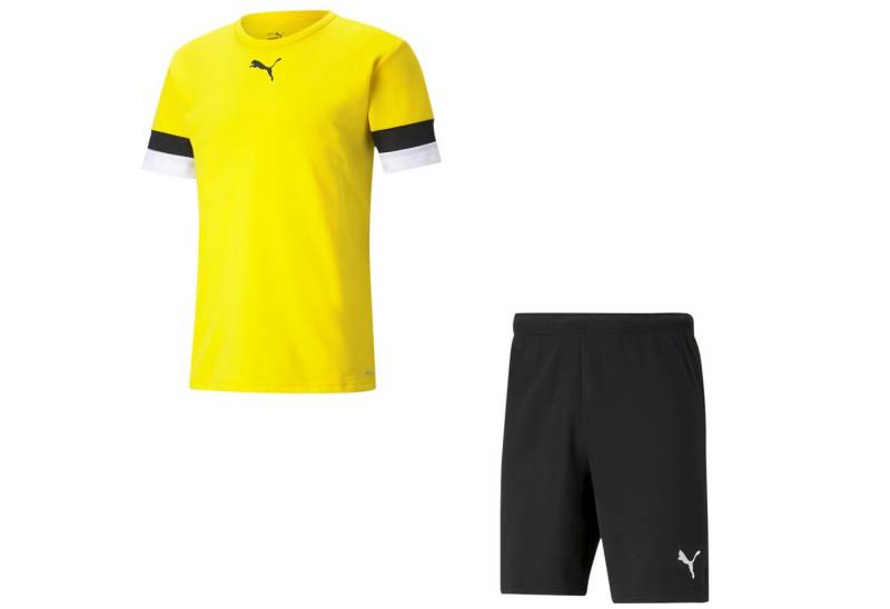 PUMA Fußballtrikot Puma Kinder Set Trikot+Hose teamRISE Jersey Jr 704938+704943 von PUMA