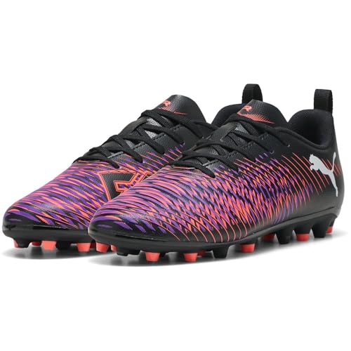PUMA Unisex Kinder Future 8 Play Mg Jr Fussballschuh, Puma Black Puma White Glowing Red, 37.5 EU PUMA Unisex Kinder Future 8 Play Mg Jr Fussballschuh, Puma Black Puma White Glowing Red, 37.5 EU von PUMA