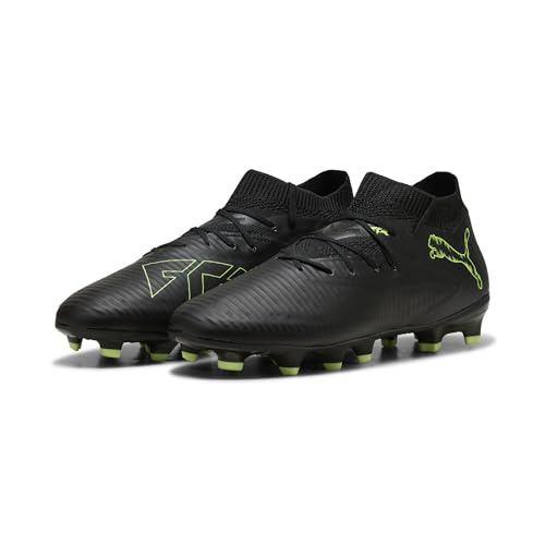 PUMA Future 8 Pro Fg/Ag Jr Fussballschuh, Black Fizzy Light Green Terrain, 38 EU von PUMA