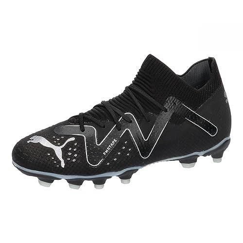 PUMA Future PRO FG/AG JR Fussballschuh, Black Silver, 29 EU von PUMA