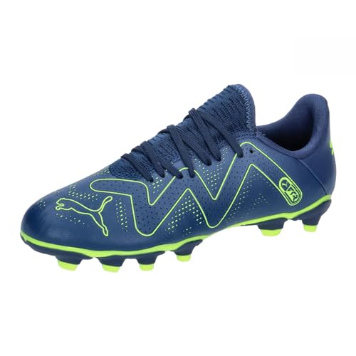 PUMA Future Play FG/AG Jr Fußballschuh, Persisch Blau Pro Grün, 38,5 EU von PUMA