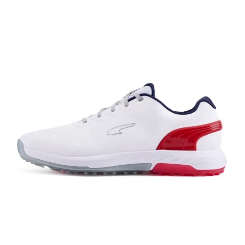 PUMA Men's ALPHACAT Nitro Sneaker, White-for All TIME RED Navy, 10 von PUMA