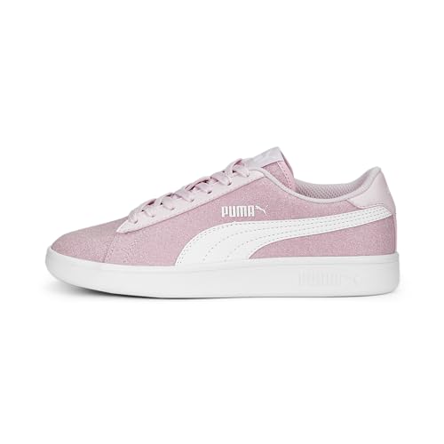 PUMA Smash V2 Glitz Glam JR Sneaker, Pearl PINK White, 38.5 EU PUMA Smash V2 Glitz Glam JR Sneaker, Pearl PINK White, 38.5 EU von PUMA