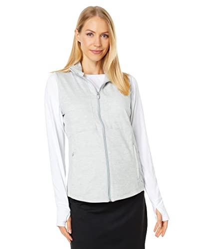 PUMA Golf Damen Cloudspun Daybreak Weste Pullover, Heather, X-Large von PUMA