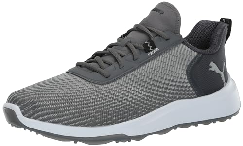 Puma Golf Herren Fusion Crush Sport Wide Golfschuh, Slate Sky-Strong Gra, 46.5 EU Weit von PUMA