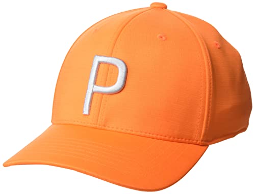 Puma Golf Herren P Cap Hut, Rickie Orange-cool Mid Grey, Einheitsgröße von PUMA