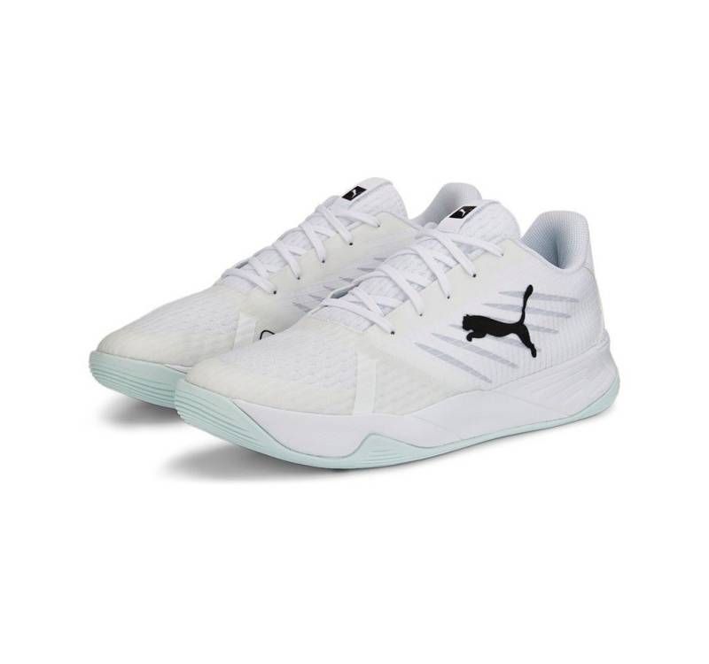 PUMA Hallen-Indoorschuhe Accelerate Pro II weiss Herren Badmintonschuh von PUMA