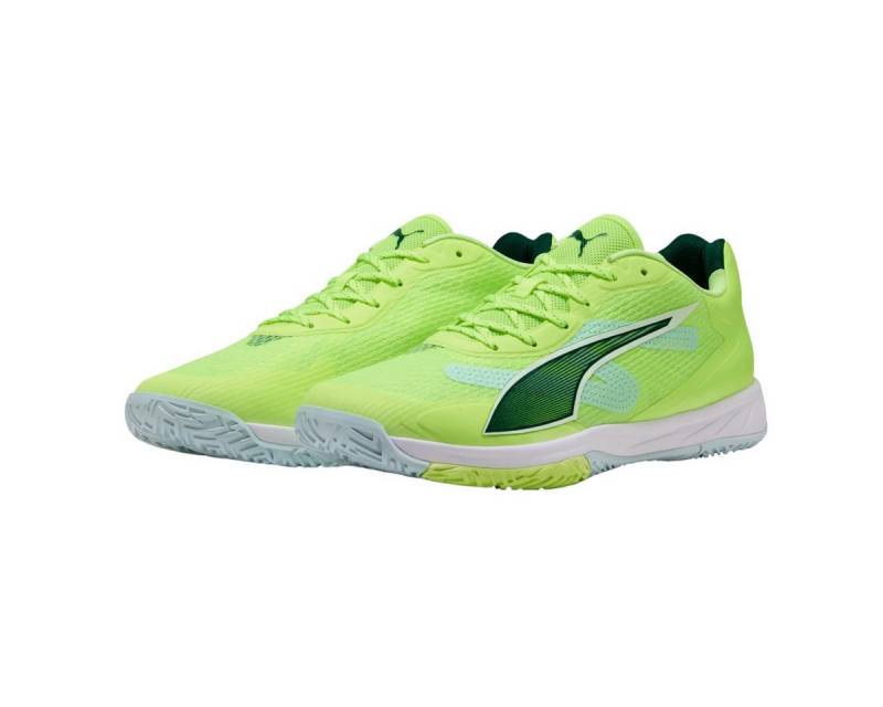 PUMA Hallen-Indoorschuhe Accelerate Turbo 4 2025 limegrün Herren Badmintonschuh von PUMA