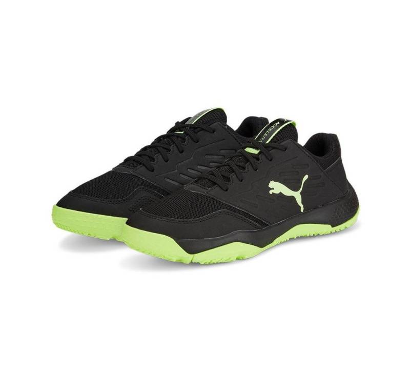 PUMA Hallen-Indoorschuhe Accelerate Turbo II schwarz Kinder Badmintonschuh von PUMA