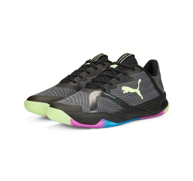 PUMA Hallen-Indoorschuhe Accelerate Turbo Nitro II schwarz Herren Badmintonschuh von PUMA