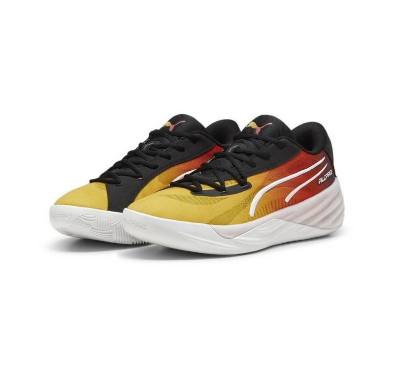 PUMA Hallen-Indoorschuhe All-Pro Nitro Showtime (Basketball) bunt Herren Badmintonschuh von PUMA