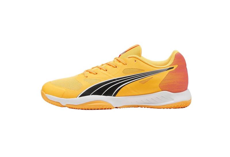 PUMA Hallen-Indoorschuhe Eliminate Turbo 2024 gelb/orange Herren Badmintonschuh von PUMA