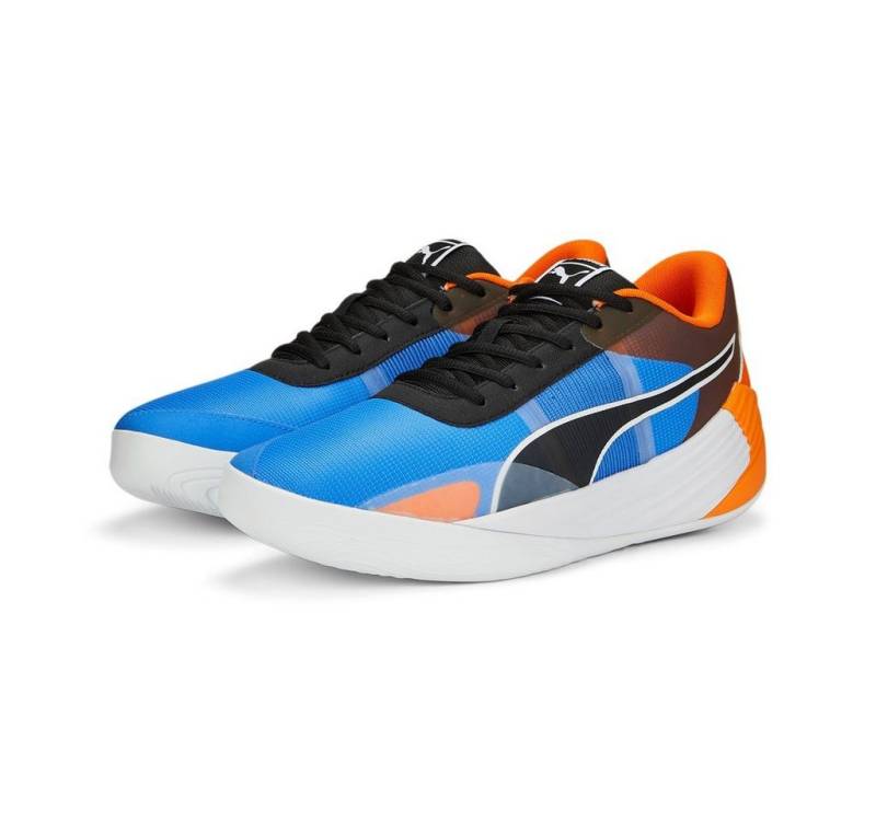PUMA Hallen-Indoorschuhe Fusion Nitro Team blau Herren Badmintonschuh von PUMA